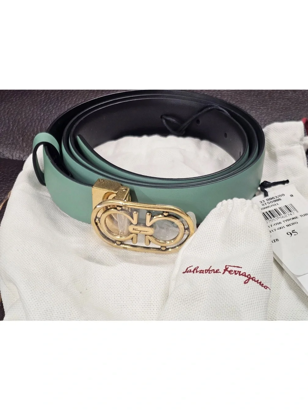 Salvatore Ferragamo designer leather